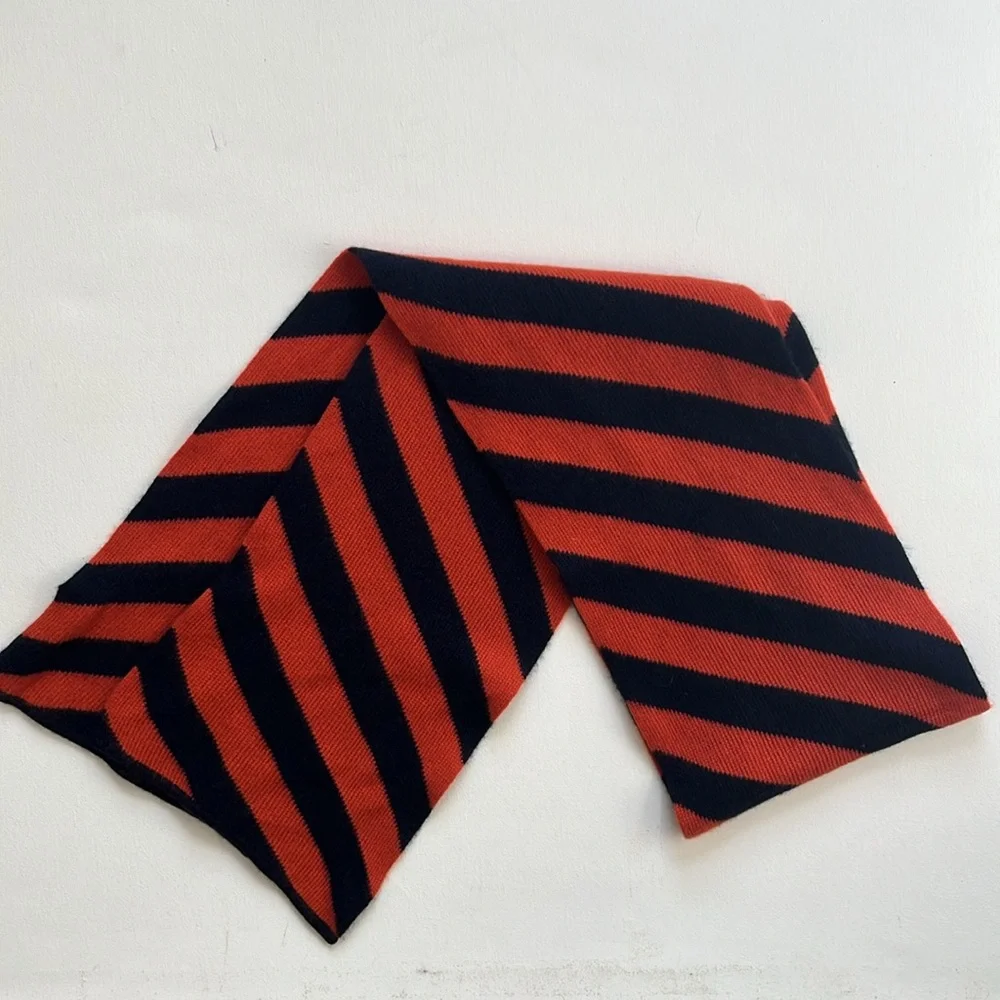 🧡💙JCrew cashmere scarf🧡💙 - Picture 2 of 5